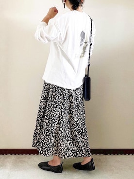 「me（ミイ）のアイテム（シューズ）」を使った、naoさん（レディース・156cm）の秋コーディネート