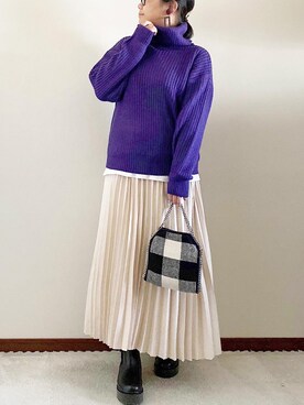 naoさん（レディース・156cm）の秋コーディネート