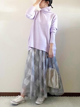 naoさん(レディース・156cm)の冬コーディネート