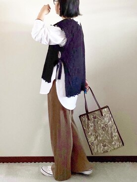 naoさん(レディース・156cm)の冬コーディネート