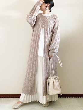 naoさん（レディース・156cm）の春コーディネート