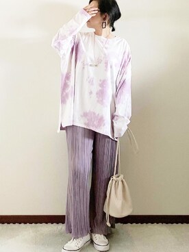 naoさん（レディース・156cm）の春コーディネート