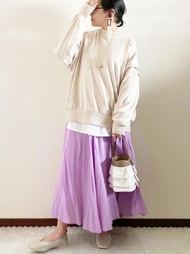 naoさん(レディース・156cm)の春コーディネート