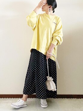 naoさん（レディース・156cm）の春コーディネート