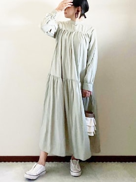 naoさん（レディース・156cm）の春コーディネート