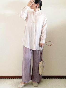 「BKhome（ビーケーホーム）のアイテム」を使った、naoさん（レディース・156cm）の春コーディネート