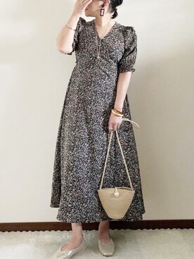 「REAL CUBE（リアルキューブ）のアイテム（アクセサリー）」を使った、naoさん（レディース・156cm）の春コーディネート