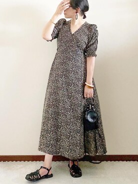 「REAL CUBE（リアルキューブ）のアイテム（アクセサリー）」を使った、naoさん（レディース・156cm）の夏コーディネート