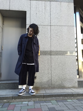 「umit benan（ウミットベナン）のアイテム」を使った、shintaro itoさん（メンズ・173cm）の冬コーディネート