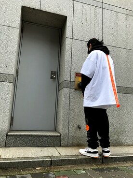 「Gosha Rubchinskiy（ゴーシャラブチンスキー）のアイテム」を使った、shintaro itoさん（メンズ・173cm）の春コーディネート