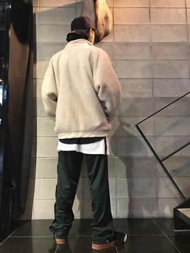 「DANKE SCHON（ダンケシェーン）のアイテム（キャップ）」を使った、shintaro itoさん（メンズ・173cm）の秋コーディネート