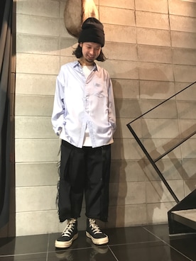 shintaro itoさんの（Yohji Yamamoto POUR HOMME | ヨウジヤマモトプールオム）を使ったコーディネート