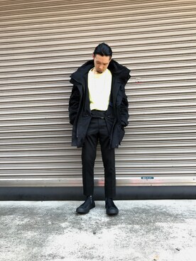 「NILoS（ニルズ）のアイテム」を使った、shintaro itoさん（メンズ・173cm）の夏コーディネート