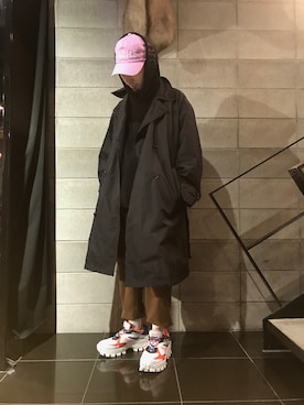 「FLAGSTUFF（フラグスタフ）のアイテム（ジャケット/アウター）」を使った、shintaro itoさん（メンズ・173cm）の冬コーディネート