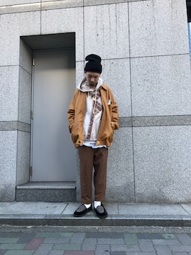 「MARNI（マルニ）のアイテム」を使った、shintaro itoさん（メンズ・173cm）の冬コーディネート