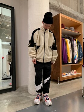 「L.H.P Private Brand（エルエイチピープライベートブランド）のアイテム（ジャケット/アウター）」を使った、shintaro itoさん（メンズ・173cm）の冬コーディネート