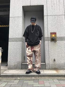 「pariafarzaneh」｜shintaro itoさん（メンズ・173cm）の春コーディネート