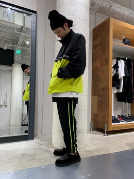「thisisneverthat（ディスイズネバーザット）のアイテム（ジャケット/アウター）」を使った、shintaro itoさん（メンズ・173cm）の夏コーディネート