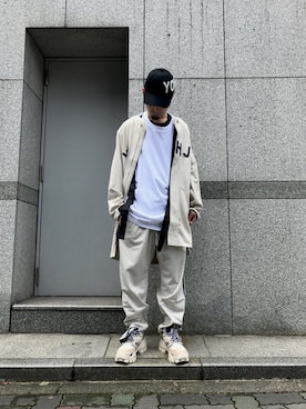 「Danke schon」｜「アイテム（その他トップス）」を使った、shintaro itoさん（メンズ・173cm）の夏コーディネート