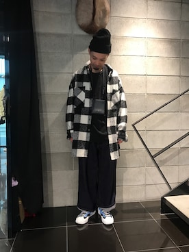 「MARNI（マルニ）のアイテム」を使った、shintaro itoさん（メンズ・173cm）の秋コーディネート