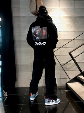 「LONELY/論理（ロンリー）のアイテム」を使った、shintaro itoさん（メンズ・173cm）の冬コーディネート