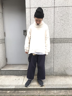 「MARNI（マルニ）のアイテム」を使った、shintaro itoさん（メンズ・173cm）の冬コーディネート