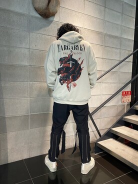 「sulvam」｜「アイテム（スラックス）」を使った、shintaro itoさん（メンズ・173cm）の冬コーディネート