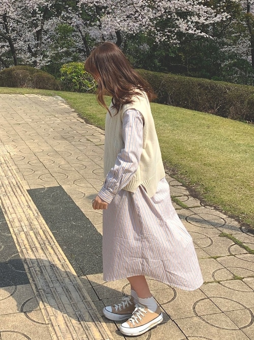 さえ Ikkaのシャツワンピースを使ったコーディネート Wear