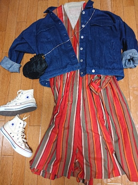 michiさん（レディース・146cm）の春コーディネート