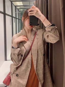 朱小姐Wingさんの（ZARA | ザラ）を使ったコーディネート