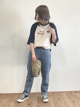 「ボーイッシュ」｜nemneさん（レディース・160cm）の春コーディネート