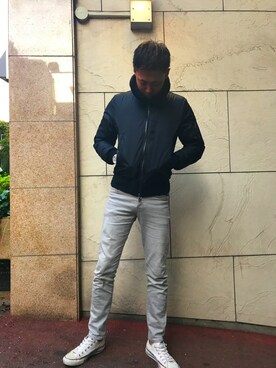 「TATRAS（タトラス）のアイテム（ブルゾン）」を使った、ショーさん（メンズ・178cm）の秋コーディネート