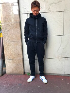 「TATRAS（タトラス）のアイテム（パンツ）」を使った、ショーさん（メンズ・178cm）の冬コーディネート