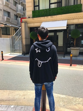 「maxsix（マックスシックス）のアイテム（ジャケット/アウター）」を使った、ショーさん（メンズ・170cm）の夏コーディネート