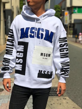 「MSGM（エムエスジーエム）のアイテム（ジャケット/アウター）」を使った、ショーさん（メンズ・178cm）の夏コーディネート