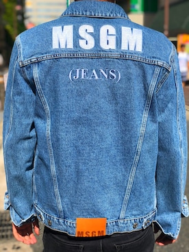 「MSGM（エムエスジーエム）のアイテム（ジャケット/アウター）」を使った、ショーさん（メンズ・178cm）の夏コーディネート
