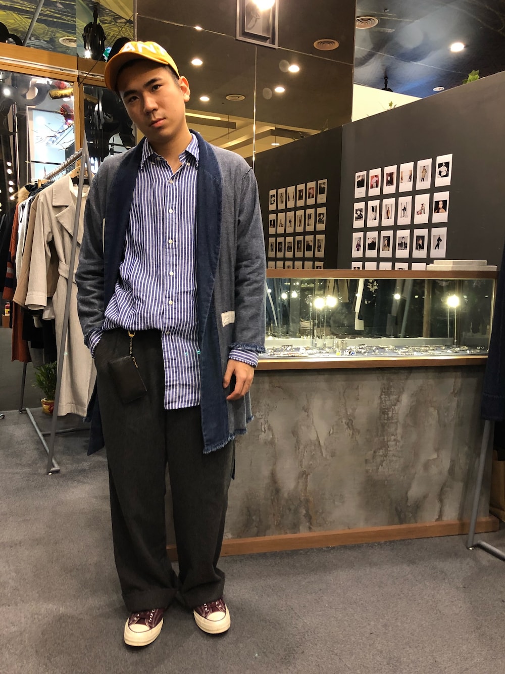 LOUIS VUITTONのウォレットチェーン（ブラック系）を使った人気