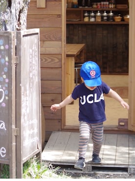 「codycoby（コーディーコービー）のアイテム」を使った、はるさん（キッズ・100cm）の春コーディネート