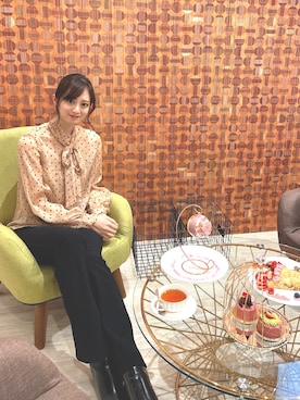 「いいね返し」｜「アイテム（PC・スマホグッズ/家電）」を使った、ayana____12.24(インスタ)さん（レディース・163cm）の春コーディネート