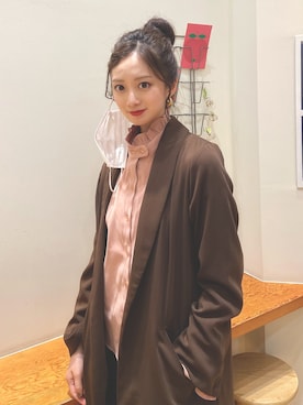 「DHOLIC（ディーホリック）のアイテム（ピアス（両耳用））」を使った、ayana____12.24(インスタ)さん（レディース・163cm）の春コーディネート