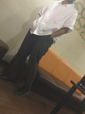 「VETEMENT（ヴェットモン）のアイテム」を使った、ゆうがさん（メンズ・182cm）の夏コーディネート