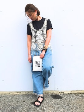 Mai962さん（レディース・155cm）の夏コーディネート