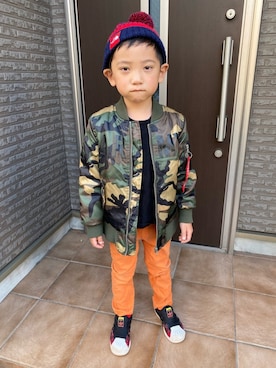 tomokomakotoさん（キッズ・110cm）の秋コーディネート