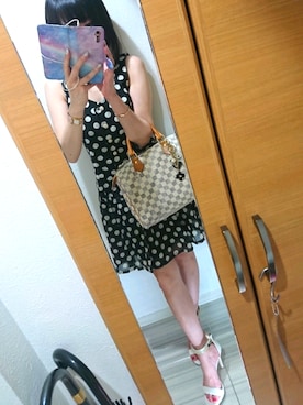 「LOUIS  VUITTON」｜「アイテム（ワンピース/ドレス）」を使った、STAR✴Ⓜさん（レディース・152cm）の夏コーディネート