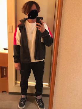「ストリート服が好き」｜「アイテム（ナイロンジャケット）」を使った、u___ubamさん（メンズ・171cm）の秋コーディネート