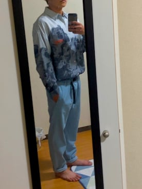 「Mark Gonzales（マーク・ゴンザレス）のアイテム」を使った、u___ubamさん（メンズ・171cm）の春コーディネート
