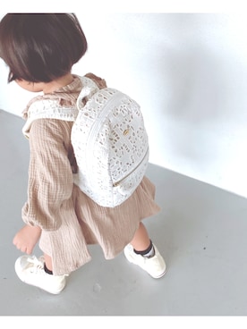 noonmamaさん（キッズ・90cm）の秋コーディネート