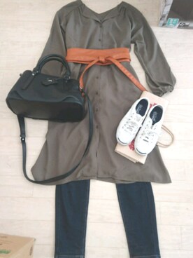 かつぉさん（レディース・156cm）の春コーディネート