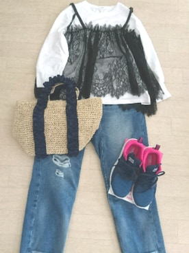 かつぉさん（レディース・156cm）の夏コーディネート