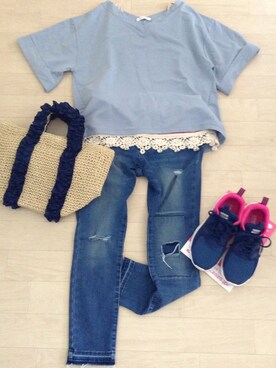 かつぉさん(レディース・156cm)の夏コーディネート